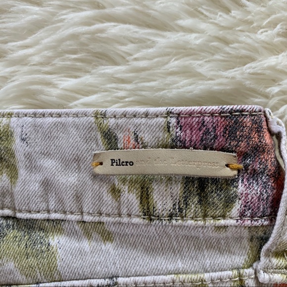 Pilcro and the Letterpress • fit stet floral jeans - Picture 7 of 8